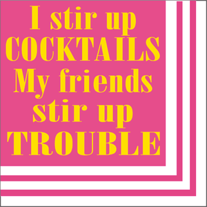 22750- Cocktails Trouble